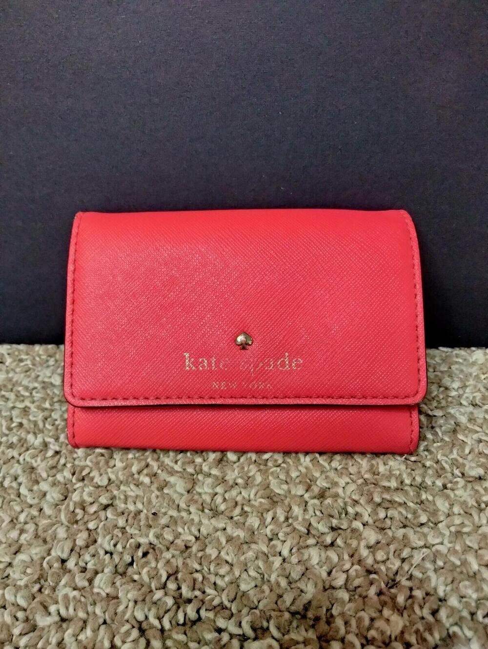 Kate Spade New York Cedar Street Darla Wallet - Pink - Saffiano Leather